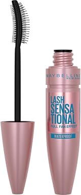 Maybelline Lash Sensational Waterproof Mascara Black 6-Brush Layer-Reveal view 2