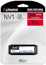Kingston NV1 1000GB NVMe PCIe SSD M.2 2280 Storage - SNVS/1000G view 2