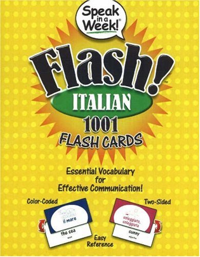 Speak In A Week Flash Italian English And Italian Edition Books Amazon Com