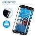 DigiBona Galaxy S7 Edge Tempered Glass 3D Full Coverage Screen Protector, Black