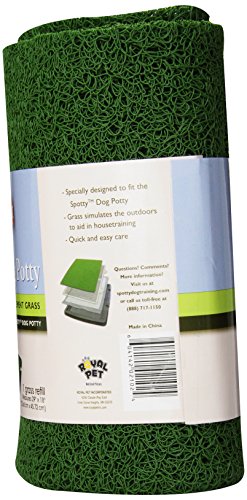 Spotty Indoor Potty Replacement Pad, House Training Pet Puppy Dog Artificial Grass Rug Turf Pee Mat