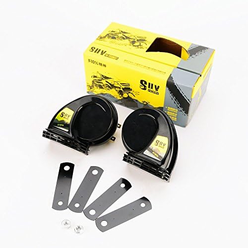 IZTOSS Gietop Car Excavator Reversing Parking Alarm Super Loud Voice Backup Vehicles Rear Siren Horn (Black)
