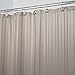 mDesign Satin Stripe Fabric Shower Curtain Liner - Stall 54