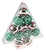 Clever Creations Shatterproof Christmas Tree Ornaments Large Red, Green, and White 80mm Christmas Decor | 12 Piece Variety Set Perfect for Christmas Decorations