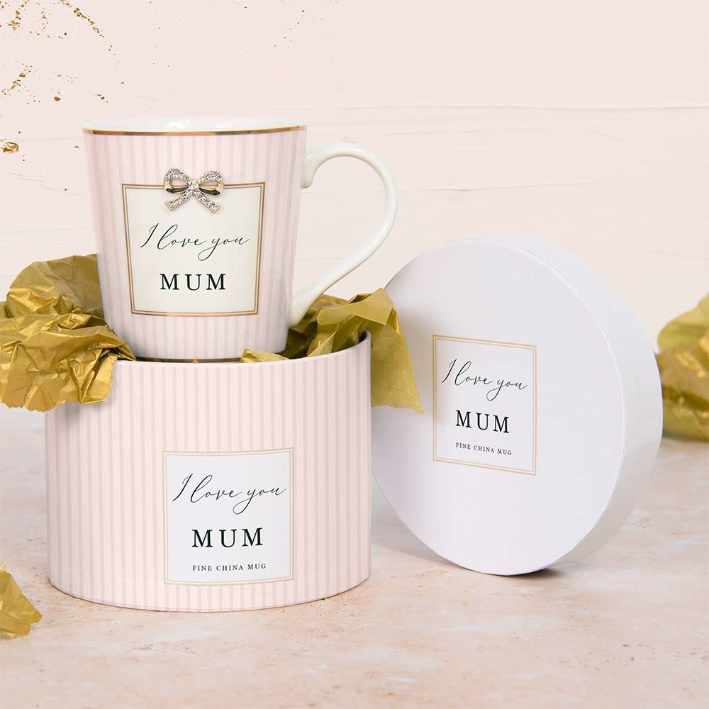 Lesser & Pavey Mum Mug for Gift | Lovely Gift for Special Occasions | Perfect for Mother's Day | I Love You Mum Mug - Madelaine by Hearts Design — image 1
