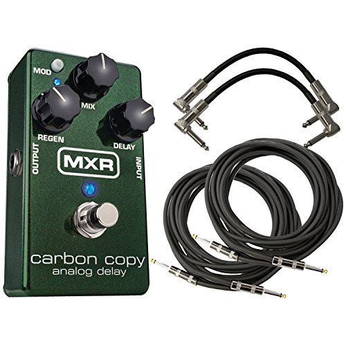MXR M169 Carbon Copy Analog Delay with 4 Free Cables!