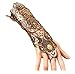 Charm.L Grace Gothic Black Lace Bracelet Steampunk Slave Wristband Ring Sexy Halloween Wedding Accessories