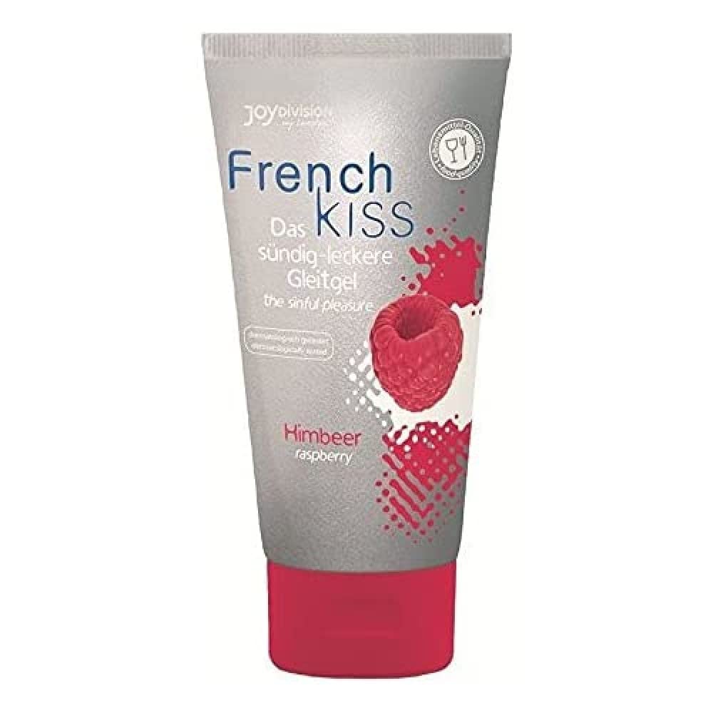 JOYDIVISION Frenchkiss Raspberry, 75 ml, Water-Based Lubricant Gel, the sinfully Delicious Lubricant