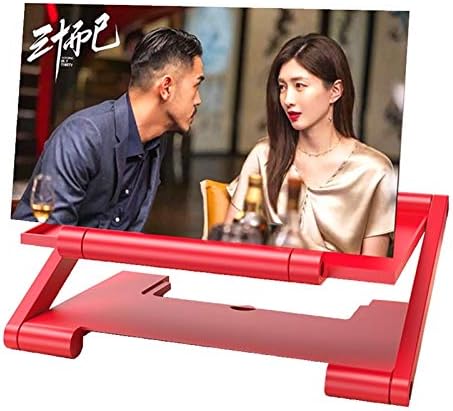 JIAX 2020 Phone Screen Amplifier, HD Mobile Phone Screen Magnifier Movie Video Enlarger Anti-Radiation Kids Eye Protection with Foldable Stand Holder