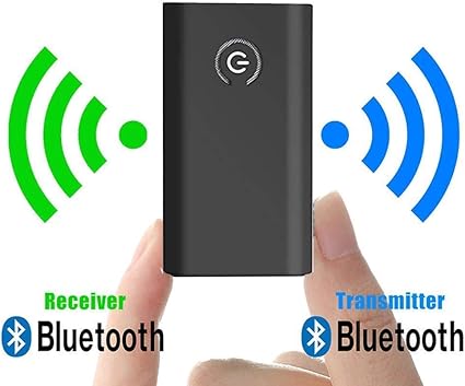 Amazon Bluetooth5 0 トランスミッター レシーバー Bluetooth 発信機 受信機 一台二役 ワイヤレス オーディオ 低遅延 小型 3 5mmオーディオケーブル付き スピーカー イヤホン テレビ 車 Kansing ワイヤレスオーディオレシーバー