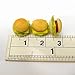thebestbuy 5 Pcs Dollhouse Miniature Food Beef Cheese Burger 10mm 1:12 Scale