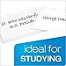 Ruled Index Cards, 5 x 8, White, 100/Pack
