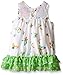 Bonnie Jean Girls' Butterfly Printed Knit Playwear Set