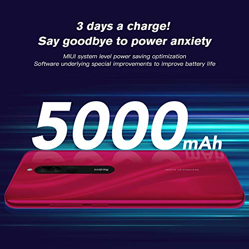 Xiaomi Redmi 8 Teléfono 4GB RAM + 64GB ROM, Pantalla de caída de Puntos de 6.22 ”, procesador Snapdragon 439 Octa-Core, cámara Frontal Dual de 8MP y cámara Trasera Dual AI de 12MP + 2MP (Rojo) - Imagen 6