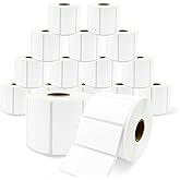 Compatible Thermal Labels Replacement for Zebra (【2.25" x 1.25"】 16 Rolls/16000Labels)