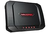 Vaultek VT20 Handgun Bluetooth Smart Safe Pistol Safe with Auto-Open Lid and Rechargeable Battery (Not Compatible with Smart Key)