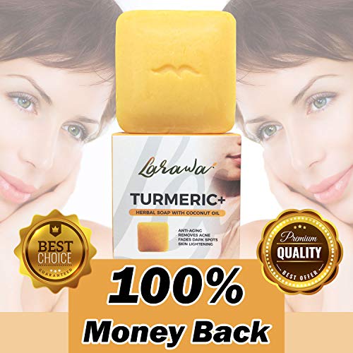 Turmeric Soap Bar with Tamarind & Honey 3.52 oz Gentle soap on Face