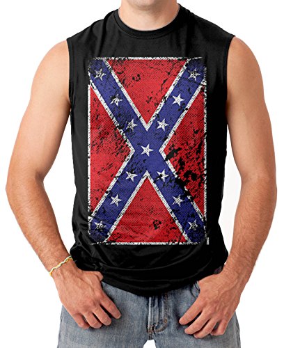 confederate flag sleeveless shirt
