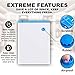 Viteps Reusable Vacuum Seal Bags | Vacuum Seal Bags for Clothes | Pack of 8 Space Saver Storage Bags | Jumbo Size Vacuum Storage Bags Measuring 30 x 40 inches | Vacuum Packing Bags