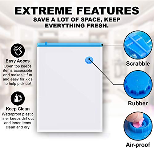 Viteps Reusable Vacuum Seal Bags Vacuum Seal Bags for Clothes Pack