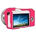First2savv XJPT-A5000GJ-02 pink Rubber Camera Case Bag for SONY A5000 A5100 + mini tripod