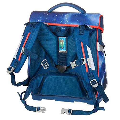 Space - Weltraum - Schneiders TOOLBAG Plus mit LED-LEUCHTSYSTEM und PATCHIES - Schulranzen-Set 6tlg. mit Sporttasche und… – Bild 4