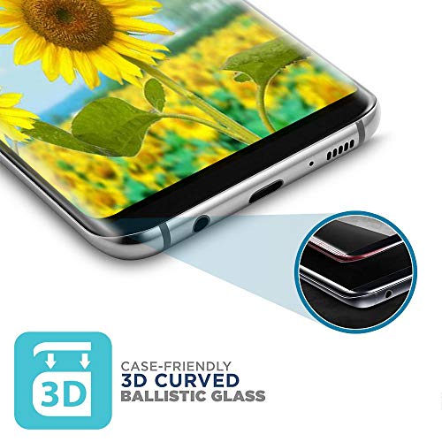 image for my-handy-design [2 Pack] Galaxy S9 Plus Screen Protector, S9 Plus Temp