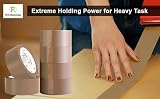 FR Enterprises Heavy Duty Brown Packing Tape 36 Rolls 48mm x 66m Strong view 5