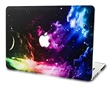 KEC MacBook Air 13 Inch Case Plastic Hard Shell Cover A1369 / A1466 Space Galaxy (Color Space)