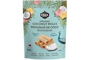 Cha's Organics Coconut Rolls, 450 g