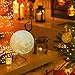Moon Lamp 5.9 Inch 3D Print LED Light 16 Colors LED 3d Print Moon Light with Remote&Touch Control and USB Rechargeable Night Light for Kids Bedroom Home Decorative Light