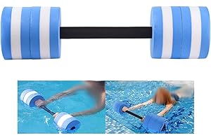 GZCVBA Aqua Pool Barbell for Water Fitness Exercise Equipment - Aquatic Dumbbells for Water Aerobics Weights Barbell - Swim Water Workout Bar - Swimming Foam Pool Barbells Float Kids