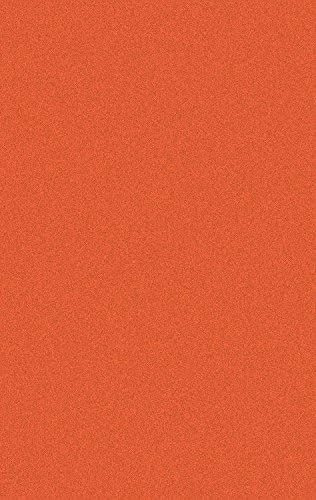 Shag Area Rug, Contemporary Solid Color, Anti-Bacterial, Olefin Fiber, 60-Inch-by-96-Inch (5x8), Orange