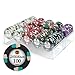 Claysmith Gaming 200ct Showdown Poker Chip Set in Acrylic Case with Lid, 13.5-gram Heavyweight Clay Composite