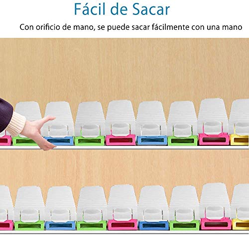 bedee Organizador Zapatos Infantil, Zapateros Niños,Soporte Ajustable de Zapatos Organizar Zapatos,Armarios Zapateros Set de 10 pcs