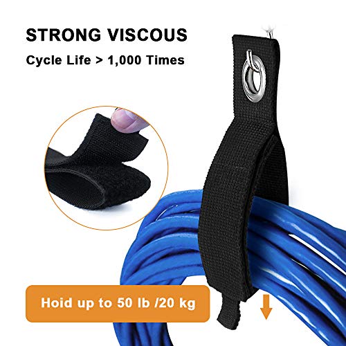 9 PCS Conoreal Velcro Straps, Extension Cord Strap, Cable Organizer