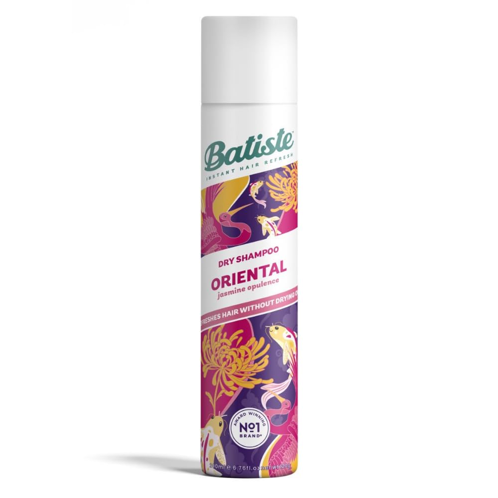 Batiste - Dry Shampoo Oriental - Hints of fruit, flowers and coconut - No rinse - 200ml