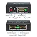 eSynic Portable 4K/30HZ HDMI Splitter Plug&Play 2 Way HDMI Splitter 1 in 2 Out [Only Mirror No Extend Mode] Support HDMI 1.4 Version With Metal Shell for HDTV PS4 Blu-ray Player Laptop Gaming Consoles
