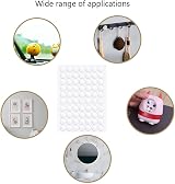 XHNFCU 350 Pcs Round Transparent Double Sided Tape 10mm Dots Removable view 6