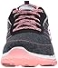 Skechers Sport Women's Skech Air 2.0 Modern Edge Fashion Sneaker,Black/Pink,9 M US