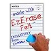 12 Small Whiteboard Erasers | Classroom Dry Erase Eraser - Magnetic - for Home - Office - School - Teacher