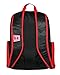 Under Armour HOF Youth Boys Athletic Multi purpose School Backpack (Black/red)