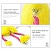 UHBGT String Puppet , 5 pcs Pull String Marionette Ostrich Funny Marionette Toy Activity Doll Gift for Kids Birthdays