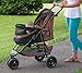 Pet Gear No-Zip Special Edition Pet Stroller, Espresso