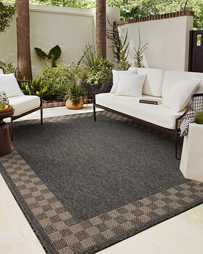 Loloi Chris Loves Julia Providence Collection PRC-01 Charcoal/Natural 2'-3" x 3…