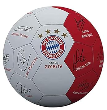 FC Bayern München Fußball Unterschriften Ball Mini *** Signature *** Gr. 1