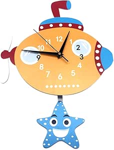 xuyuandass Relojes De Pared Adornos En 3D Callado Lindo De La