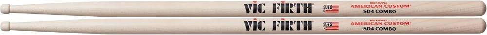 Vic Firth American Custom SD4 Combo Maple Wood Tip Drumsticks 15.875"
