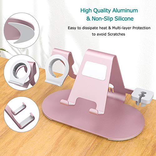 Ripley - ESTACIÓN DE CARGA DE ALUMINIO 3 EN 1 PARA APPLE WATCH CHARGER DOCK  PARA IWATCH SERIES 4/3/2/1 IPAD AIRPODS Y IPHONE XS/X MAX/XR
