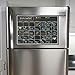 Magnetic Calendar for Refrigerator - Dry Erase Black Board for Kitchen Fridge - Bright Neon Chalk Markers - 17X12
